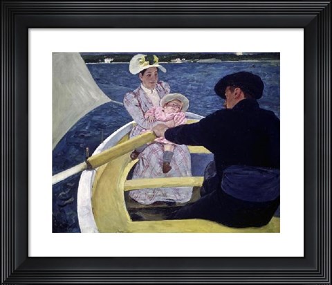 Framed Boating Party Print