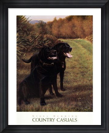 Framed Country Casuals Print