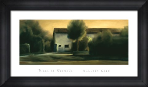 Framed Villa at Grumolo Print