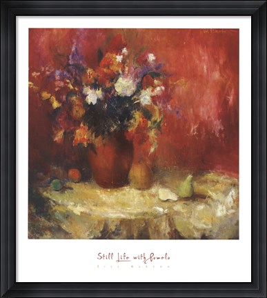 Framed Still Life with Pomelo Print