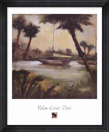 Framed Palm Cove One Print