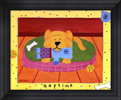 Framed Naptime Print