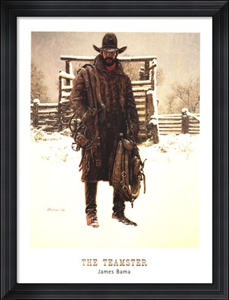 Framed Teamster Print