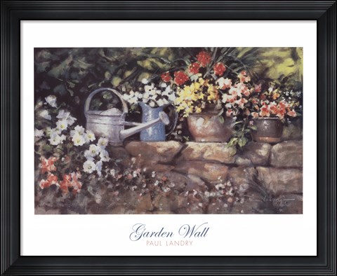 Framed Garden Wall Print