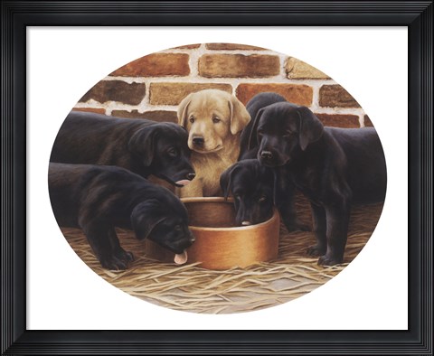 Framed Golden Girl Print