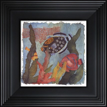 Framed Tropical Fish IV Print