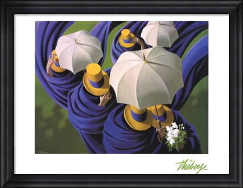 Framed La Fiancee Print