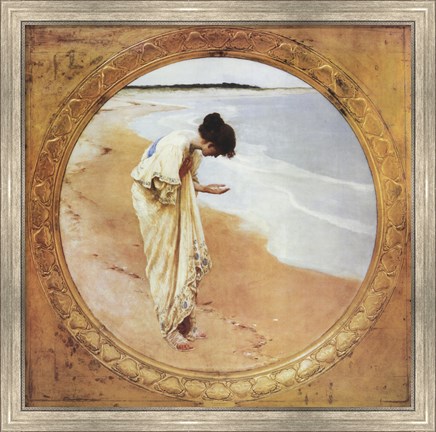 Framed Sea Hath Its Pearls Print