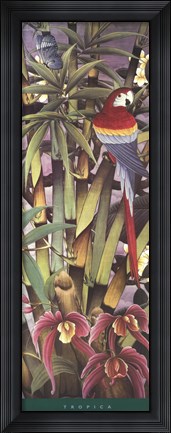 Framed Tropica I Print