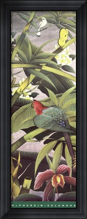 Framed Tropica II Print