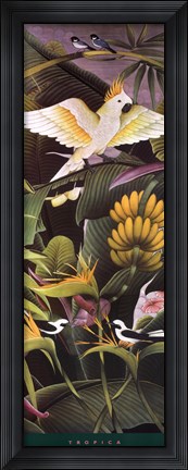 Framed Tropica III Print