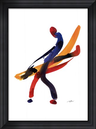Framed Dancer I Print