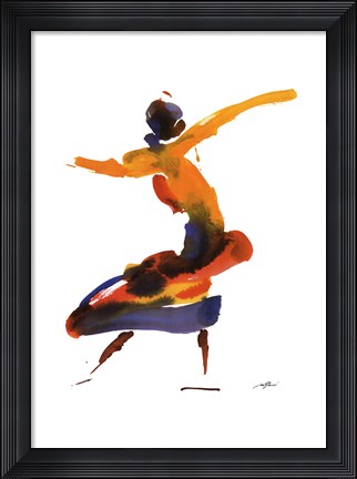 Framed Dancer II Print