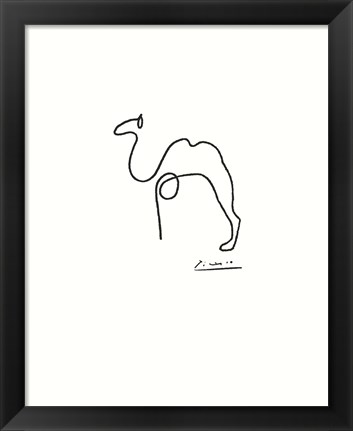 Framed Camel Print