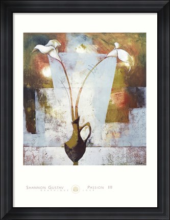 Framed Passion III Print
