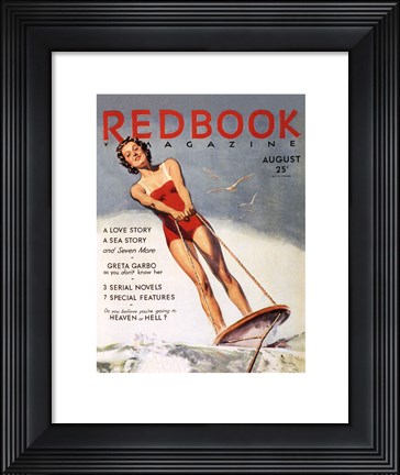 Framed Redbook IV, August 1933 Print