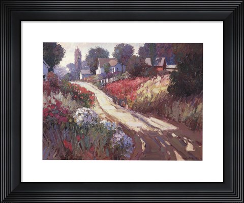 Framed Spring Lane Print