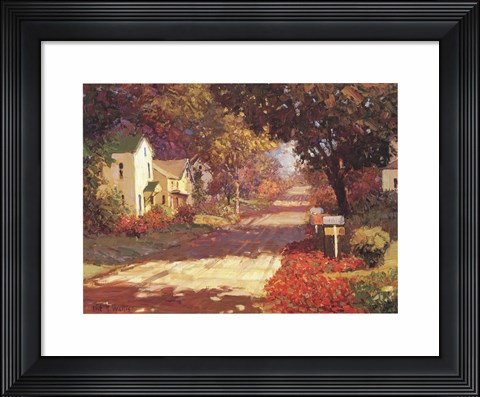 Framed Late Summer Day Print