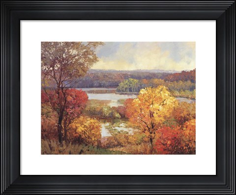 Framed Shades of Autumn Print