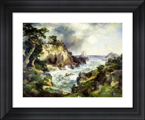 Framed Point Lobos, Monterey, California Print