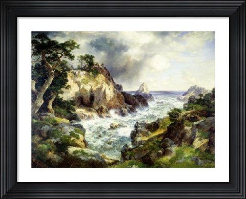 Framed Point Lobos, Monterey, California Print