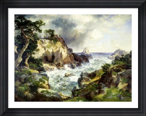 Framed Point Lobos, Monterey, California Print