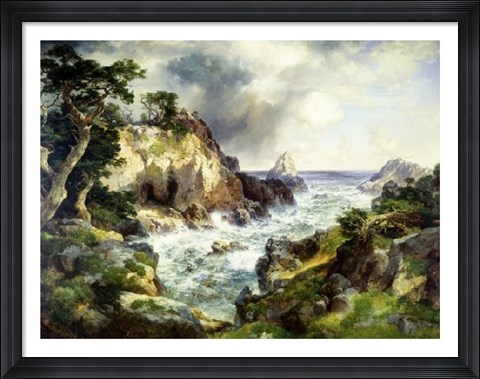 Framed Point Lobos, Monterey, California Print