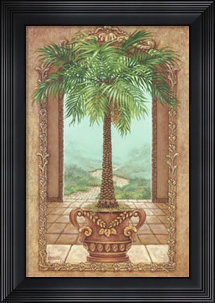 Framed Classical Palm Tree Print