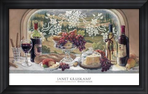 Framed Harvest Celebration Print