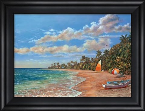 Framed Dream Beach Print