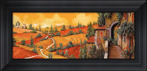 Framed Bassa Toscana Print