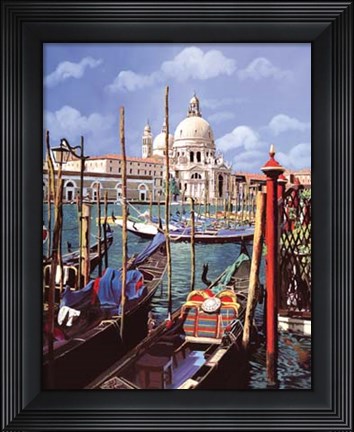 Framed Chiesa Della Salute Print