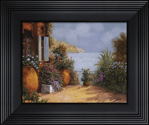 Framed Otri sulla Terrazza Print