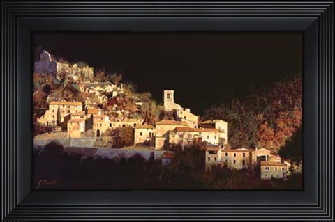 Framed Paesaggio Scuro Print