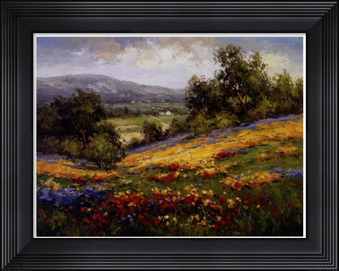 Framed Campo Di Fiore I Print