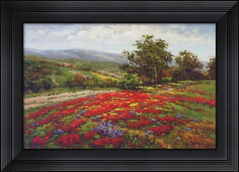 Framed Campo Di Fiore II Print