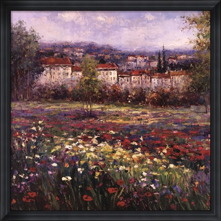 Framed Tuscan Pleasures II Print