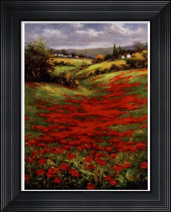 Framed Valley View II Print