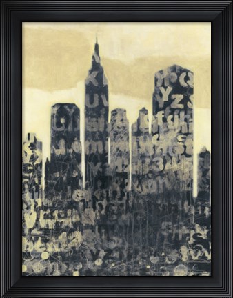 Framed Concrete I Print