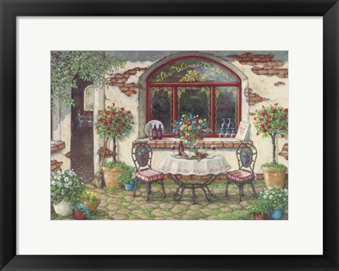 Framed Wine Cellar Print