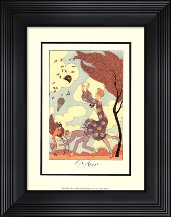 Framed L&#39;Air Print