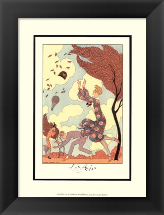 Framed L&#39;Air Print