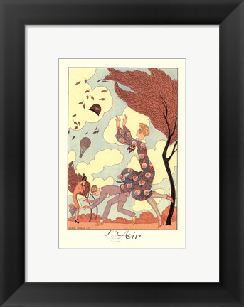 Framed L&#39;Air Print