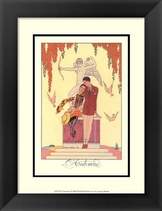 Framed L&#39;Automne Print