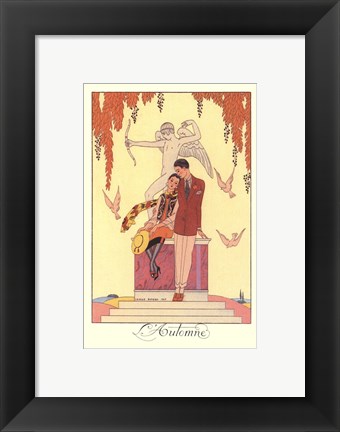 Framed L&#39;Automne Print