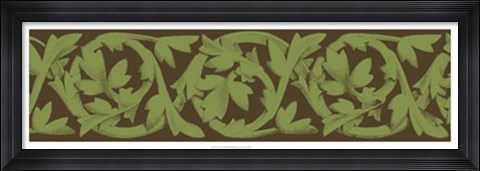 Framed Ivy Frieze I Print