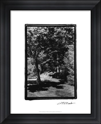 Framed Garden Hideaway I Print
