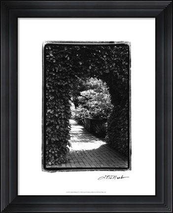 Framed Garden Hideaway IV Print