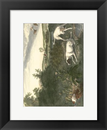 Framed Folle et Mitte Print