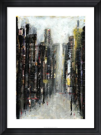 Framed Gotham II Print